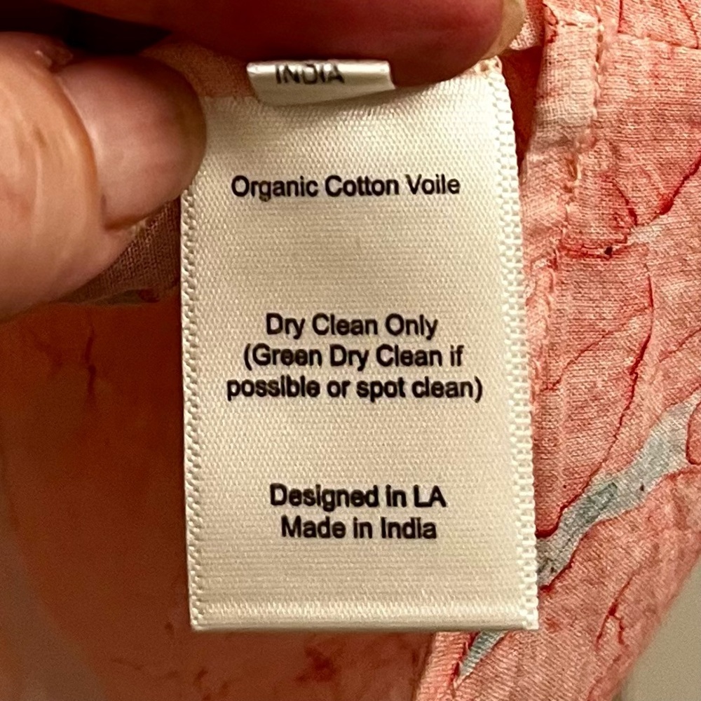 St. Roche Organic Cotton Voile Top, NWT - Picture 5 of 11